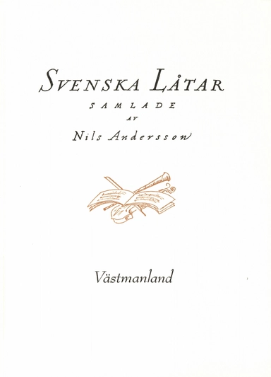 Svenska låtar Västmanland; Nils Andersson; 2019