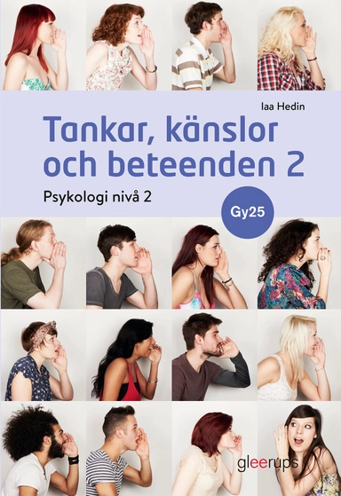 Tankar, känslor och beteenden Psykologi 2, bok, Gy25; Iaa Hedin; 2025