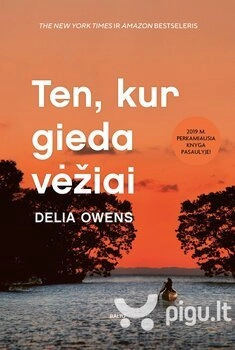 Ten, kur gieda vėžiai; Delia Owens; 2020