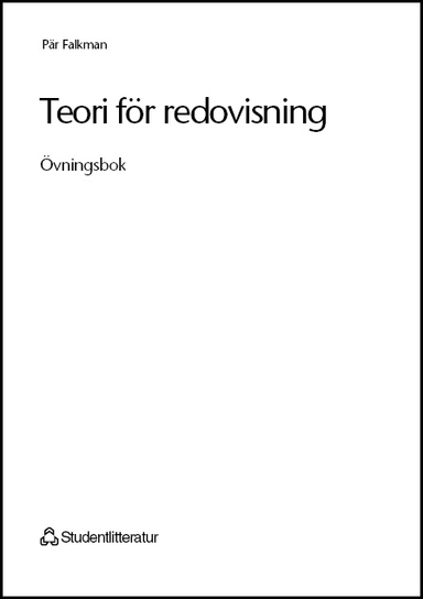 Teori för redovisning - Övningsbok; Pär Falkman; 2004