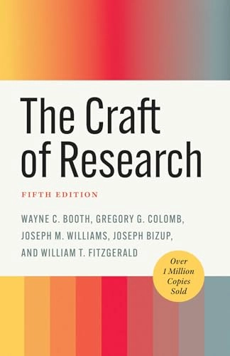 The craft of research; Wayne C. Booth; 2024