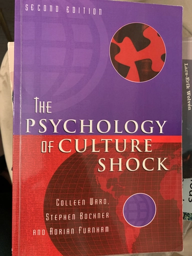 The psychology of culture shock; Colleen A. Ward; 2001