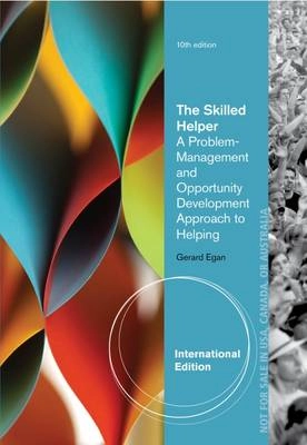 The Skilled Helper International Edition; G Egan; 2013