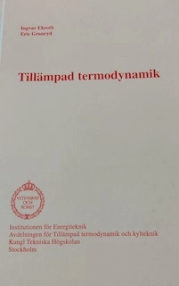 Tillämpad termodynamik; Ingvar A. Ekroth; 1991