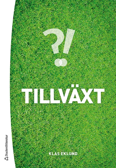 Tillväxt; Klas Eklund; 2015