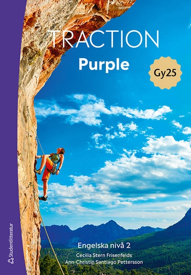 Traction Purple Engelska Nivå 2 Elevpaket - Tryckt bok + Digital elevlic 36 mån; Cecilia Stern Frisenfelds, Ann-Christin Santiago Pettersson; 2025