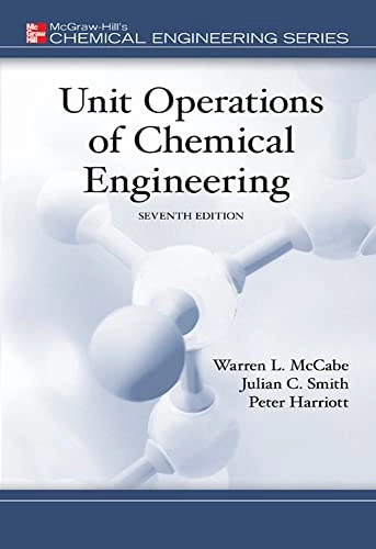 Unit Operations of Chemical Engineering; Warren McCabe; 2004