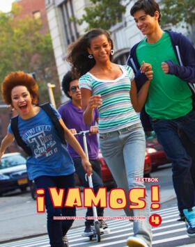 ¡Vamos! 4 Textbok; Harriette Persson, Erik Cardelus, Dennis Hjelmström; 2012