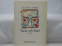 Varat och intet; Jean-Paul Sartre; 1983