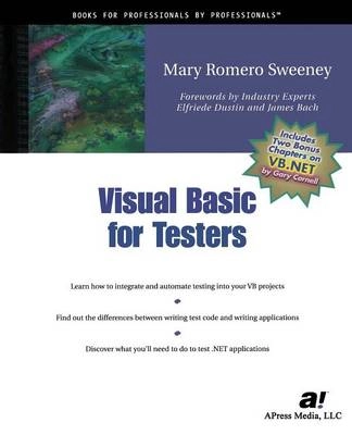 Visual Basic for Testers; M. R. Sweeney; 2001