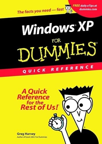 Windows XP For Dummies Quick Reference; Greg Harvey; 2001