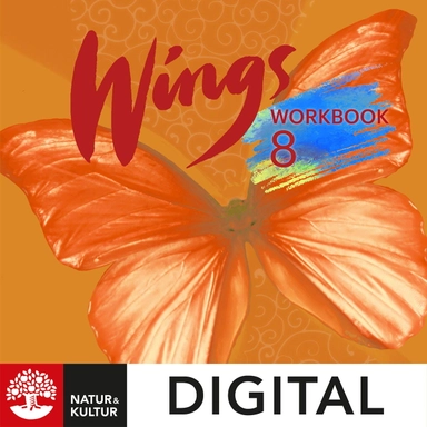 Wings 8 Workbook Digital; Kevin Frato, Anna Cederwall, Susanna Rinnesjö, Gail Davison Blad, Mary Glover, Richard Glover, Bo Hedberg, Per Malmberg; 2024