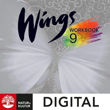 Wings 9 Workbook Digital; Kevin Frato, Anna Cederwall, Susanna Rinnesjö, Mary Glover, Richard Glover, Bo Hedberg, Per Malmberg; 2024