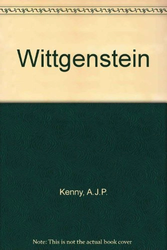 Wittgenstein; Anthony Kenny; 1973