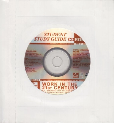 Work in the 21st century : an introduction to industrial and organizational psychology; Frank J. Landy; 2004