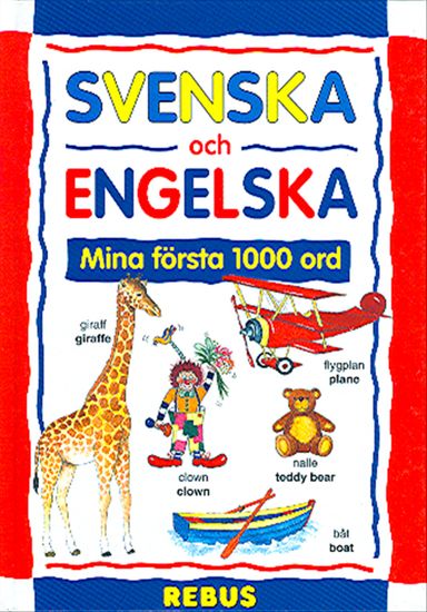 30021: Svenska och Engelska: Mina första 1000 ord