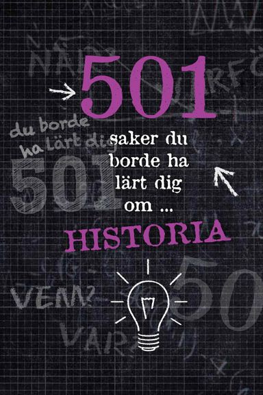 501 saker du borde ha lärt dig om historia