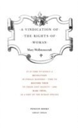 A Vindication of the Rights of Woman