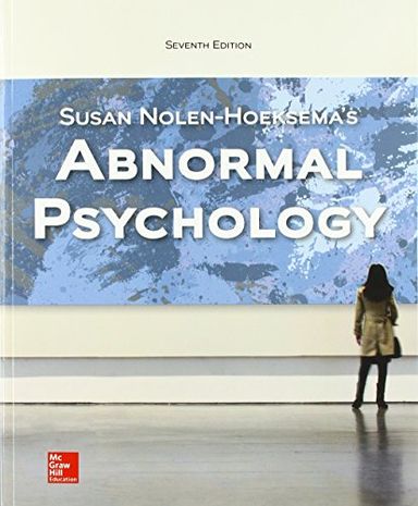 Abnormal Psychology