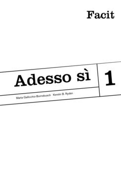 Adesso sì 1 Facit