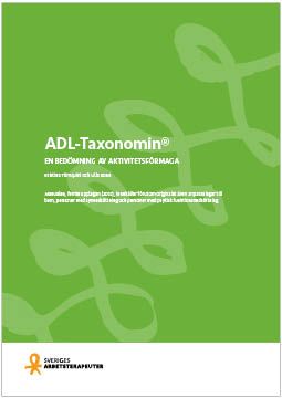 ADL-Taxonomin : en bedömning av aktivitetsförmåga