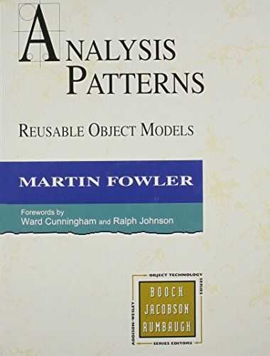 Analysis Patterns