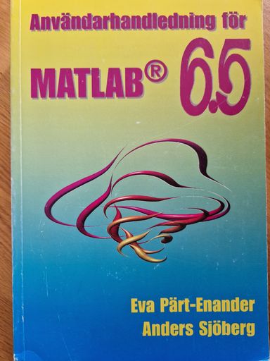 Användarhandledning för MATLAB 6.5