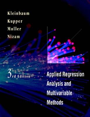 Applied Regression Analysis and Other Multivariable Methods