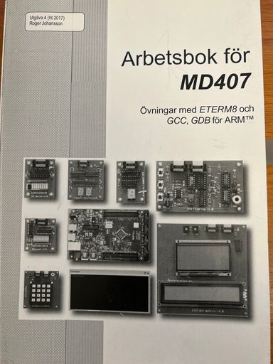 Arbetsbok för MD407