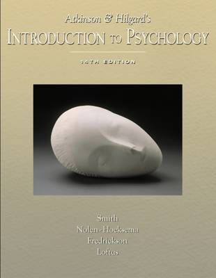 Atkinson And Hilgard's Introduction To Psychology