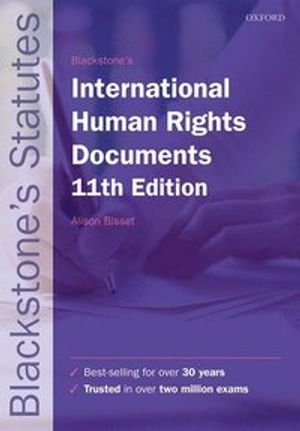 Blackstone's International Human Rights Documents