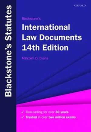 Blackstone's International Law Documents