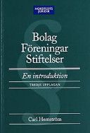 Bolag - föreningar - stiftelser