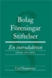 Bolag, föreningar, stiftelser : en introduktion