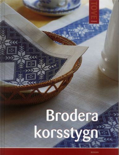 Brodera korsstygn