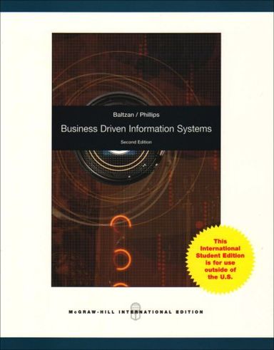 Business Driven Information SystemsMcGraw-Hill higher education