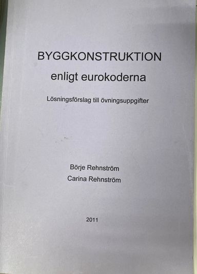 Byggkonstruktion enligt eurokoderna