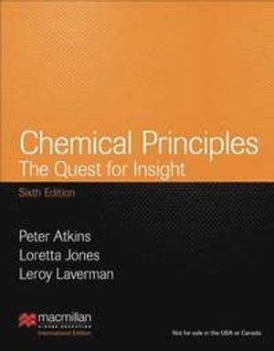 Chemical Principles: The quest for insight