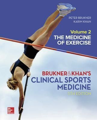 CLINICAL SPORTS MEDICINE: THE MEDICINE OF EXERCISE 5E, VOL 2