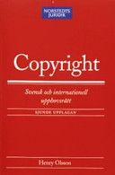 Copyright : Svensk och internationell upphovsrätt