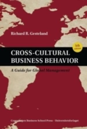 Cross-Cultural Business Behavior