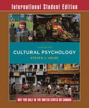 Cultural Psychology