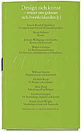 Design och konst D. 1 : Texter före 1960 : Skriftserien Kairos Nr 8:1