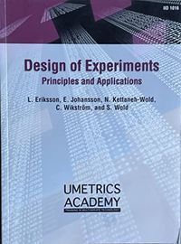 Design of experiments : principles and applications