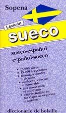 Diccionario sueco-español y español-sueco: lexicónDiccionario de bolsilloDiccionarios bilingües LexicónLexicón Sopena