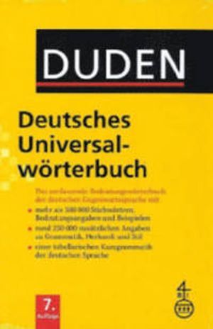 Duden - Deutsches Universalwörterbuch