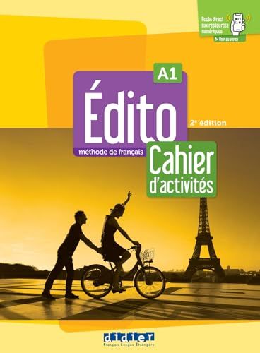 Édito méthode de français : cahier d'activités : niveau A1