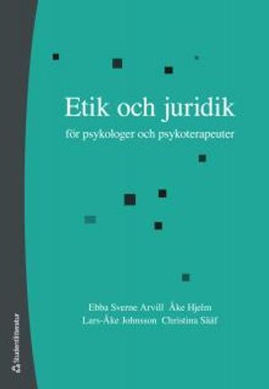 Etik och juridik för psykologer och psykoterapeuter