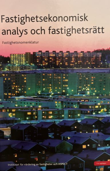 Fastighetsekonomisk analys och fastighetsrätt: fastighetsnomenklatur