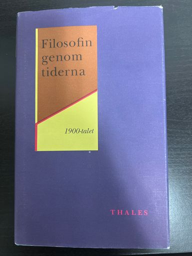 Filosofin genom tiderna - 1900-talet